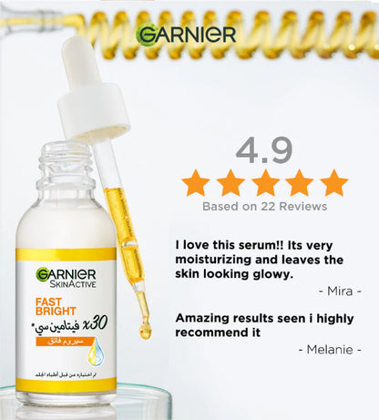 Skin Active Fast Bright Booster Serum