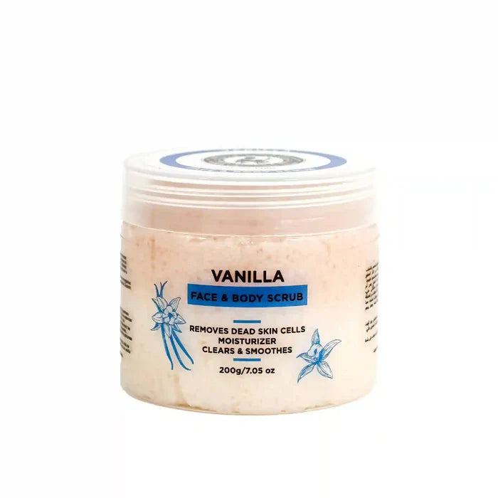 Khan Al Saboun Vanilla Face & Body Scrub – 200g