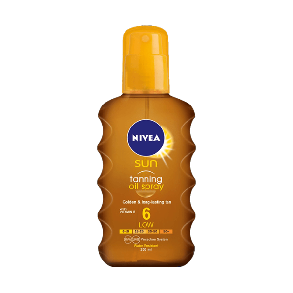 Sun Deep Tanning Oil Spray SPF 6 200 ML