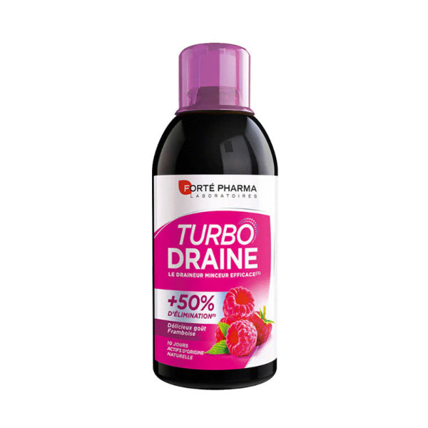 Turbodraine Drainer Raspberry Flavor 500 ML