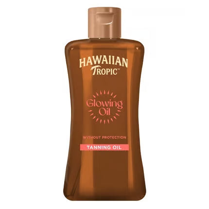 Hawaiian Tropic Glowing Oil Tanning Oil 200 ML Tropical Coconut