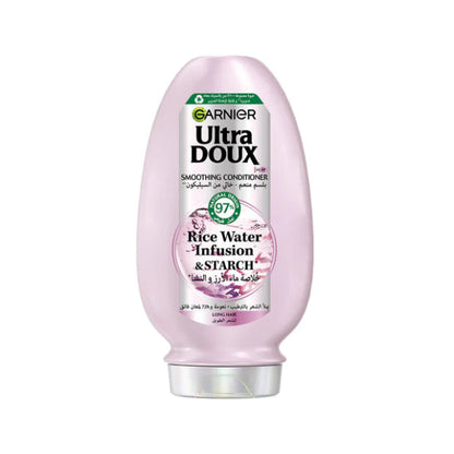 Ultra Doux Rice Water Infusion & Starch Conditioner, for Long Hair, Smooth and Shine 200 ML