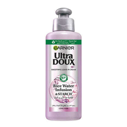 Ultra Doux Rice Water Infusion & Starch, Leave In Cream, for Long Hair 200 ML