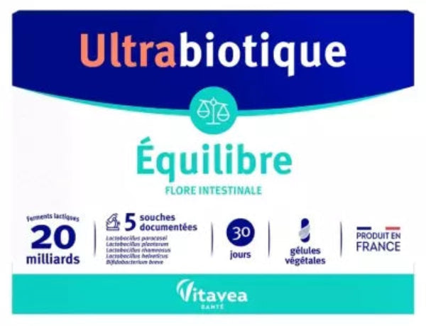 Ultrabiotique Balance 30 Vegetable Capsules