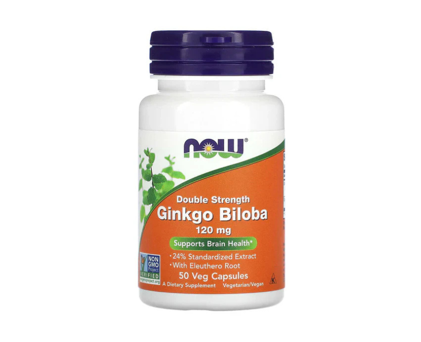 Double Strength Ginkgo Biloba 120 Mg 50 Capsules