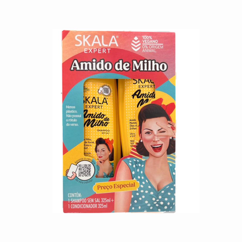 Expert Amido De Milho Shampoo 325 ML + Conditionner 325 ML Set
