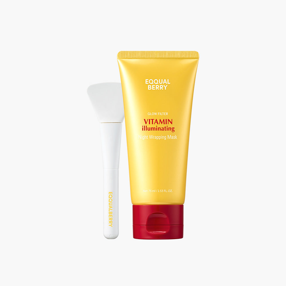 Eqqualberry Glow Filter Vitamin Illuminating Night Wrapping Mask 75 Ml
