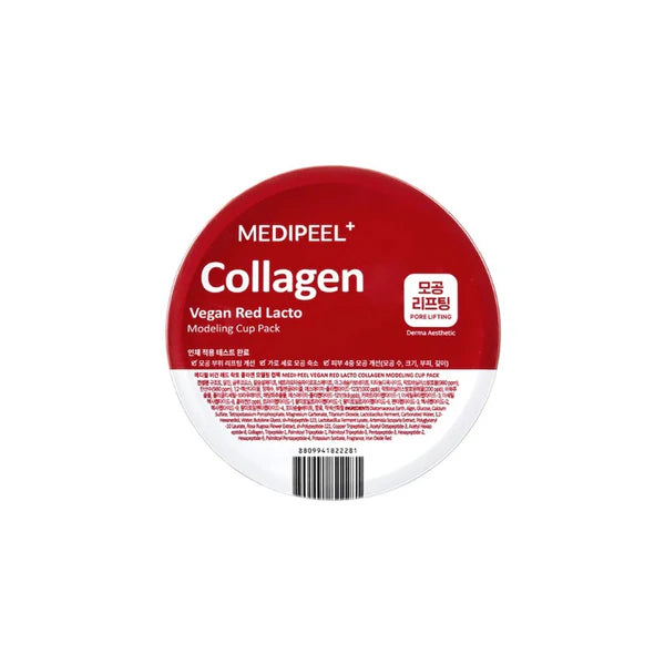 Collagen Pore Lifting Vegan Red Lacto Modeling Cup Pack
