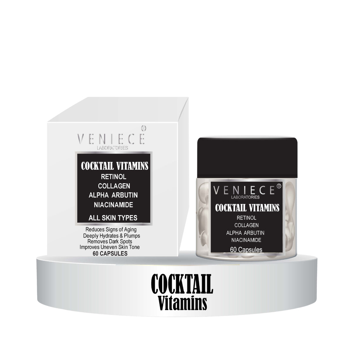 Cocktail Vitamins 60 Capsules