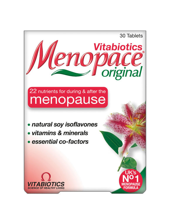 Vitabiotics Menopace Original 30 Tablets