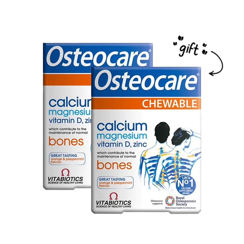 2 x Osteocare 30 Chewable Tablets