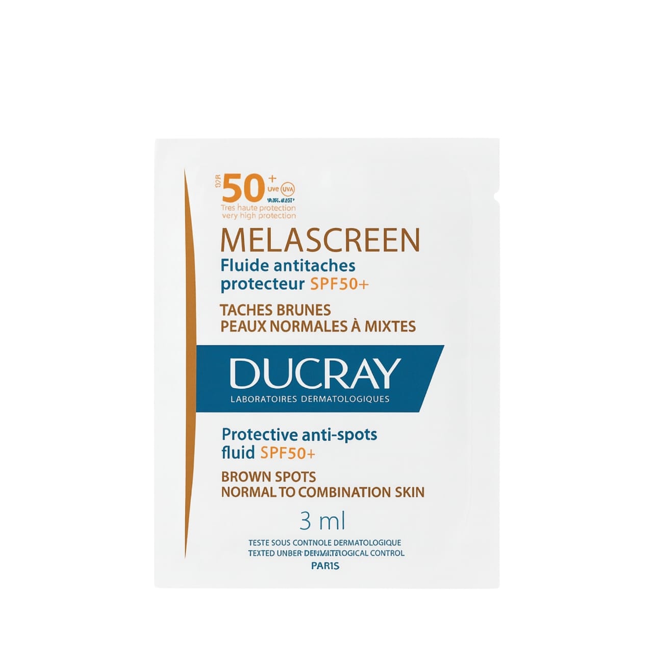 Gift from Ducray: Melascreen Anti-Spot Sunscreen SPF50+ 3mL