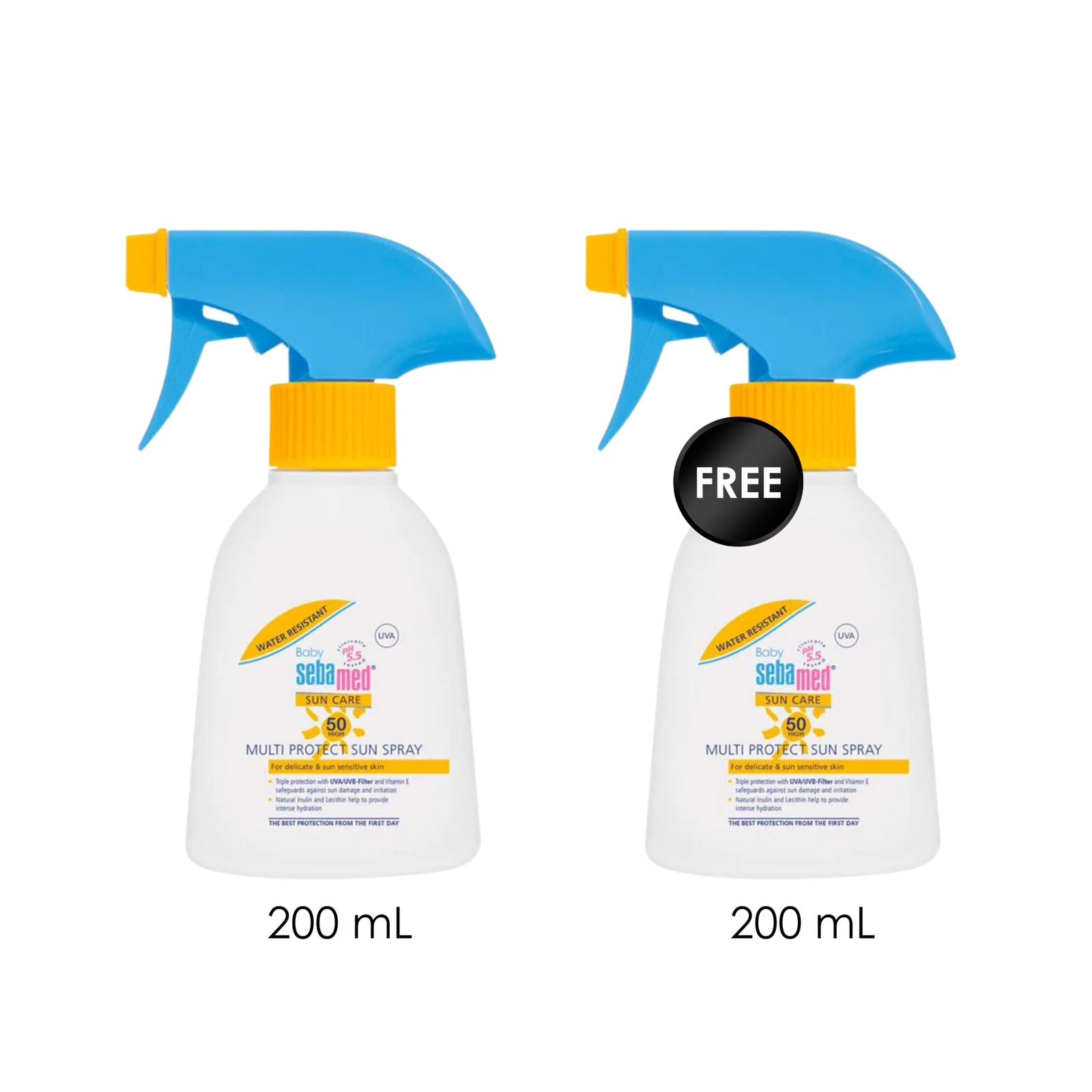 2x Sun Care Water Resistant Multi-Protect Sun Spray SPF50 - For Delicate & Sun Sensitive Skin