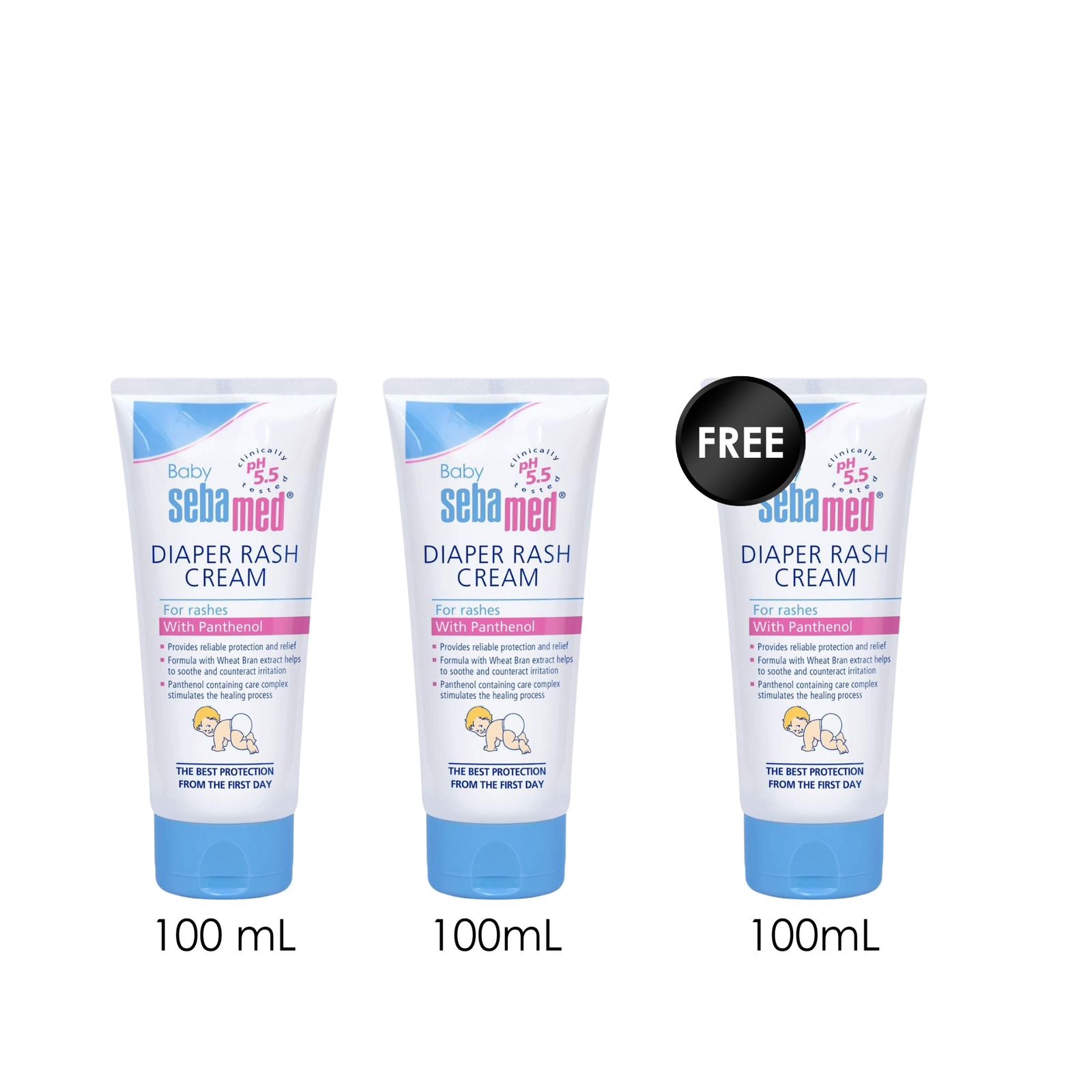 3x Diaper Rash Cream