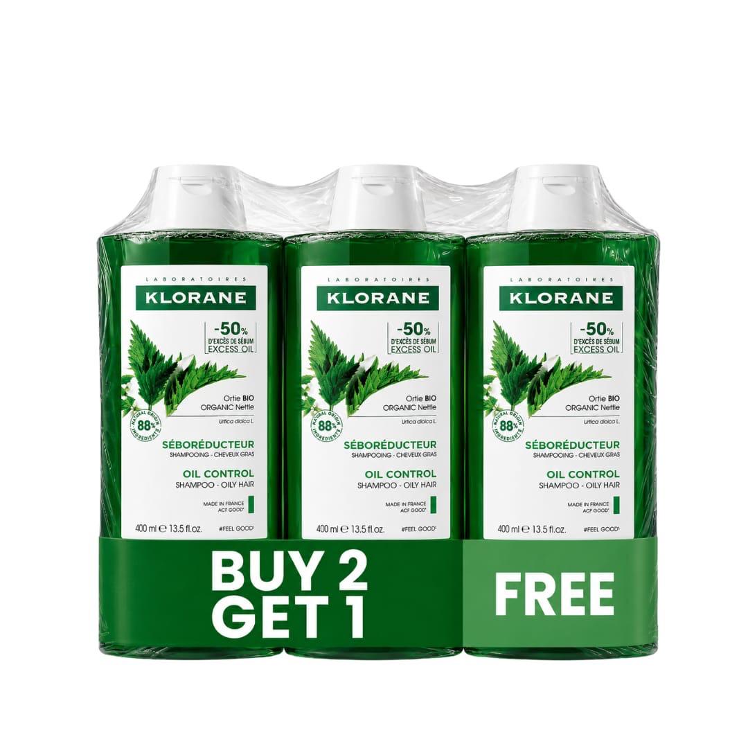 Buy 2 Klorane Oil Control Shampoo 400 Ml Get Free Klorane Oil Control Shampoo 400 Ml