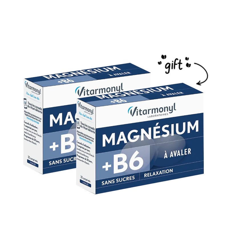 2 x Magnesium B6 30 Tablets - Sugar Free- Buy One Get One Free