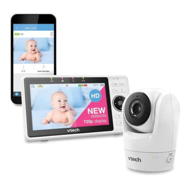 Wifi Video Monitor – 5INCH HD Color Screen with Pan & Tilt Camera