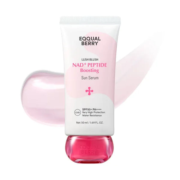 Eqqualberry Lush Blush Nad+ Peptide Boosting Sun Serum 50 Ml