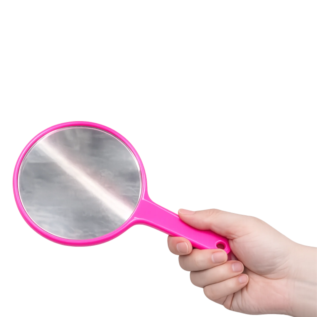 Gift - Pink Handheld Mirror