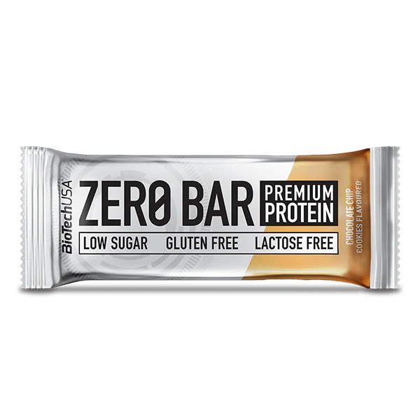 Zero Bar Chocolate Chip Cookies Flavoured 20 G Protein