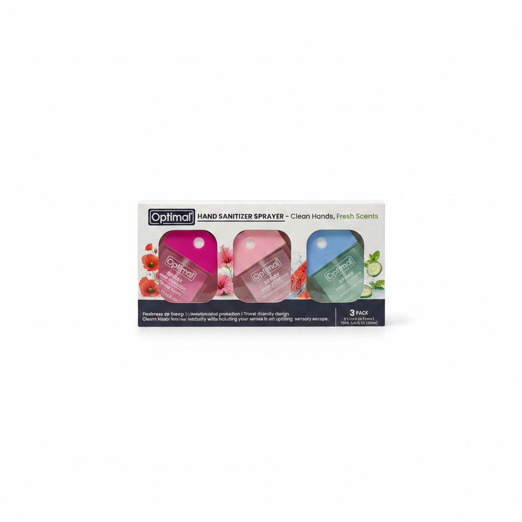 Optimal Hand Sanitizer Spray 3 Pack