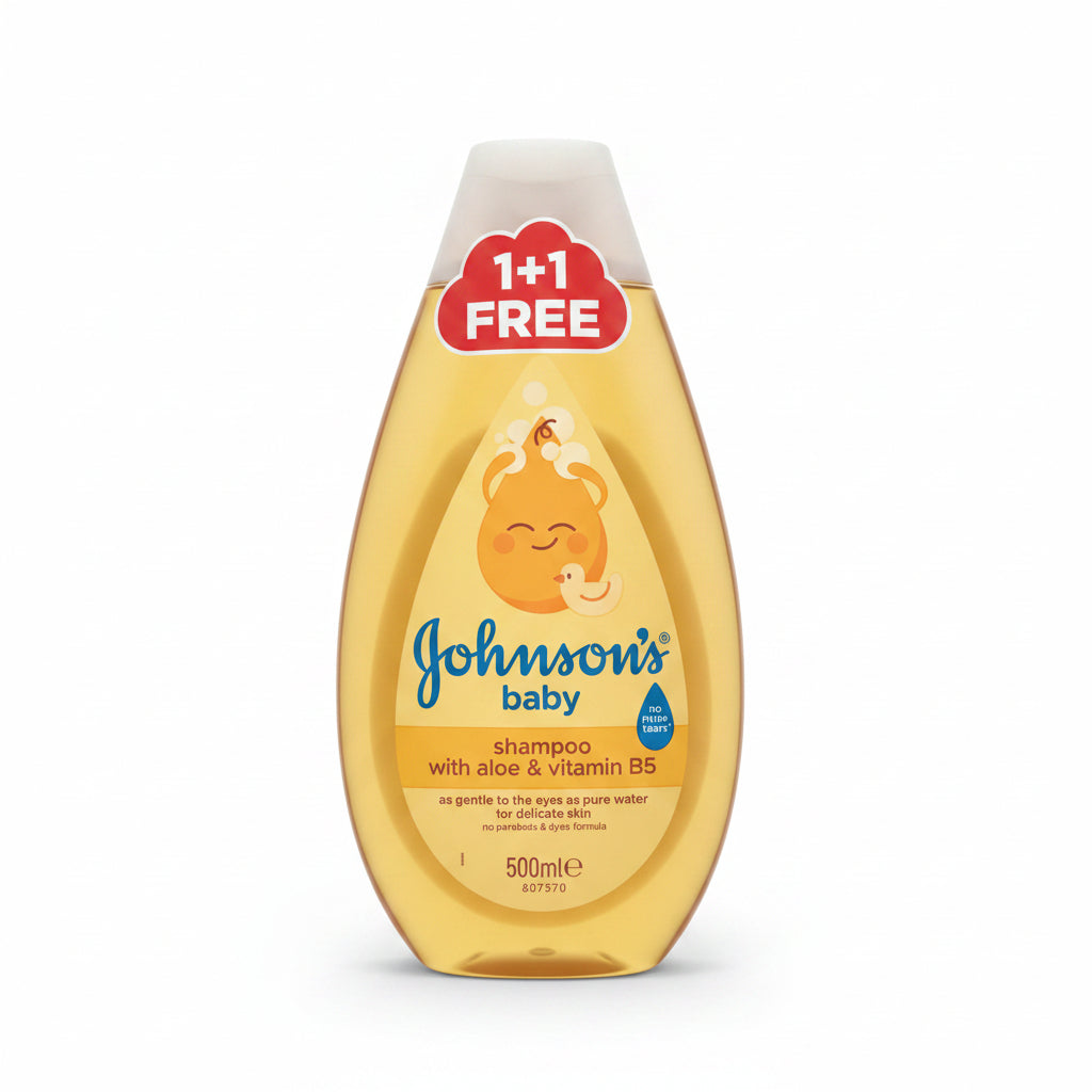 Johnson's Baby Shampoo With Aloe Vera & Vitamin B5 500 ML