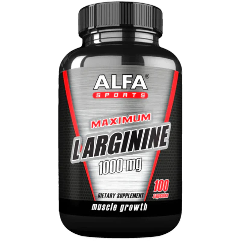 Maximum L Arginine 1000 Mg 100 Capsules