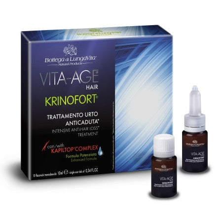 Hair Krinofort Intensive Hair Loss Treatment 10 Unidoses Of 10 ML