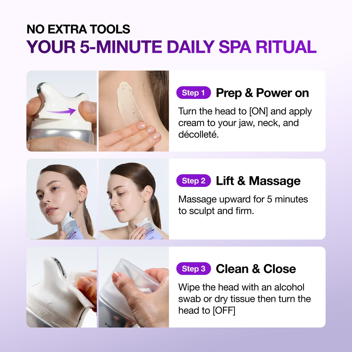 How to use Anua Collagen Retinol Refining Gua Sha Cream