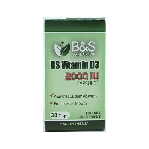 Vitamin D3 2000 Iu 30 Capsules