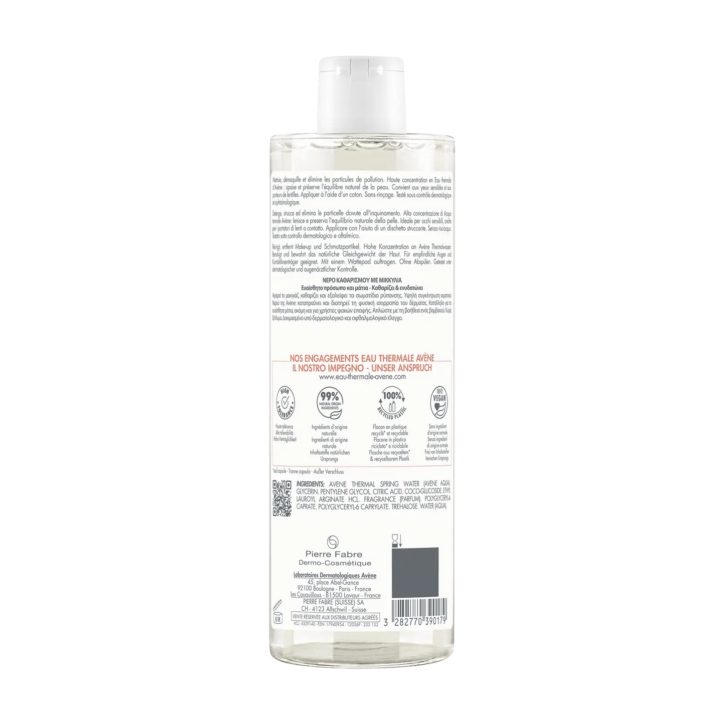 Avene Makeup Removing Micellar Water 400 ML