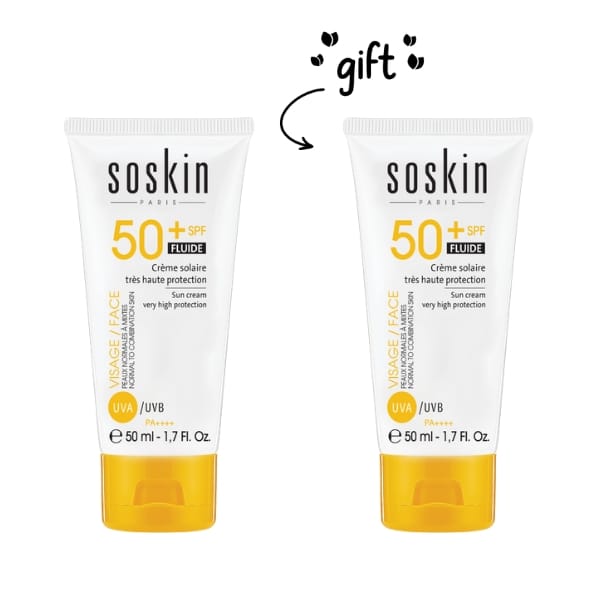 2x Fluid Sunscreen SPF 50+
