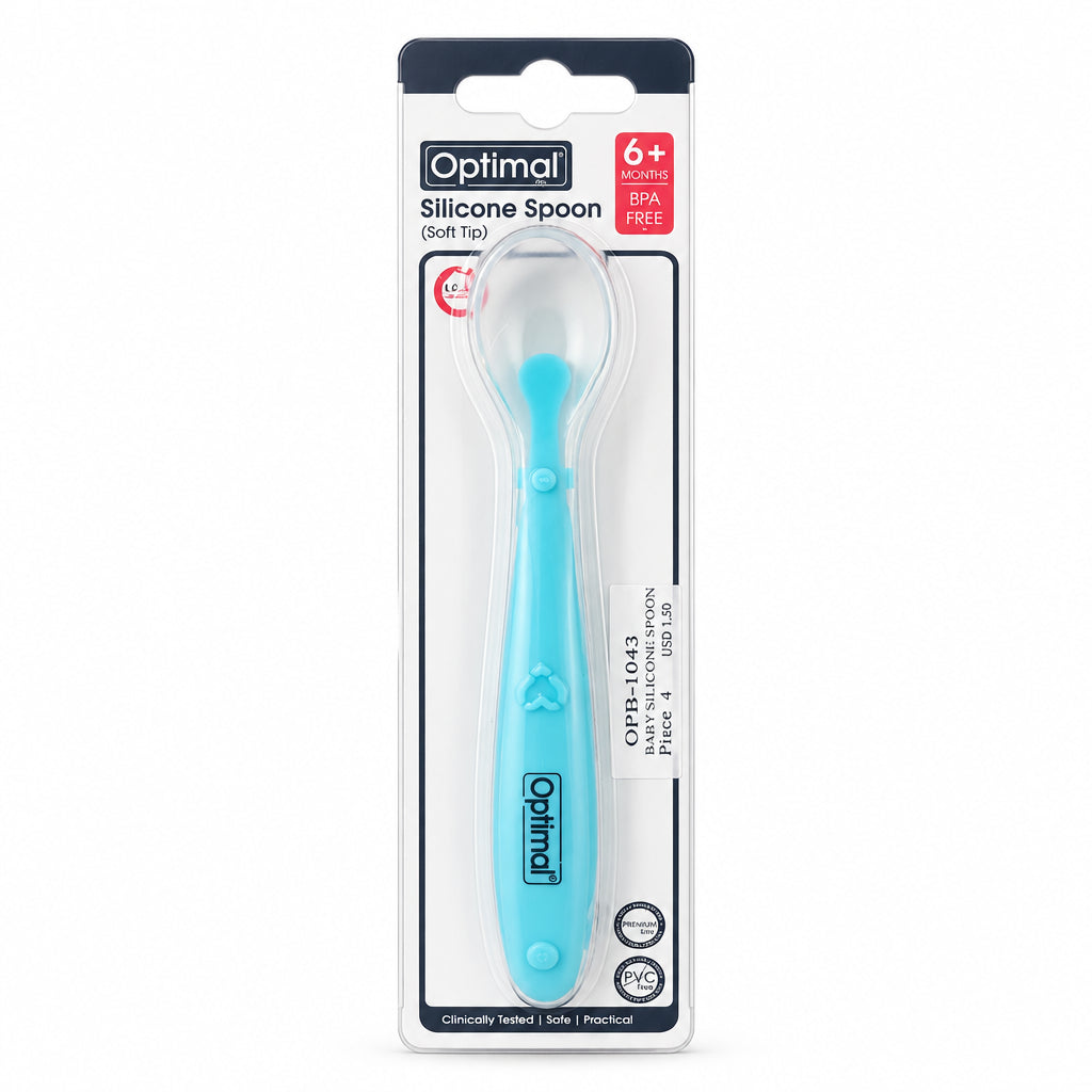 Optimal Silicone Spoon Blue