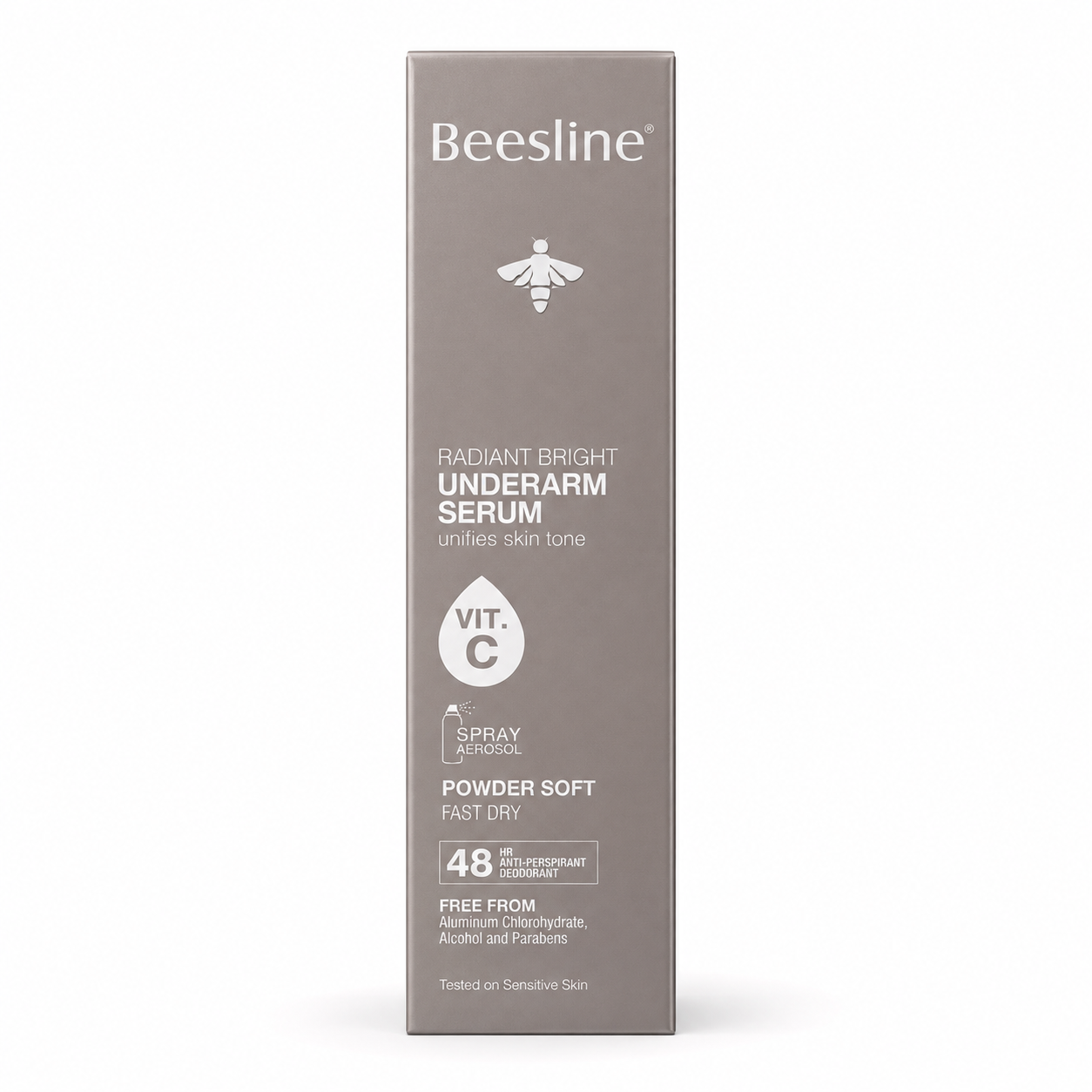 Beesline Radiant Bright Underarm Serum – Powder Soft 150ml
