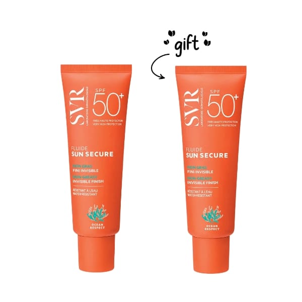 2x Sun Secure Fluide Spf50+ 50 ML
