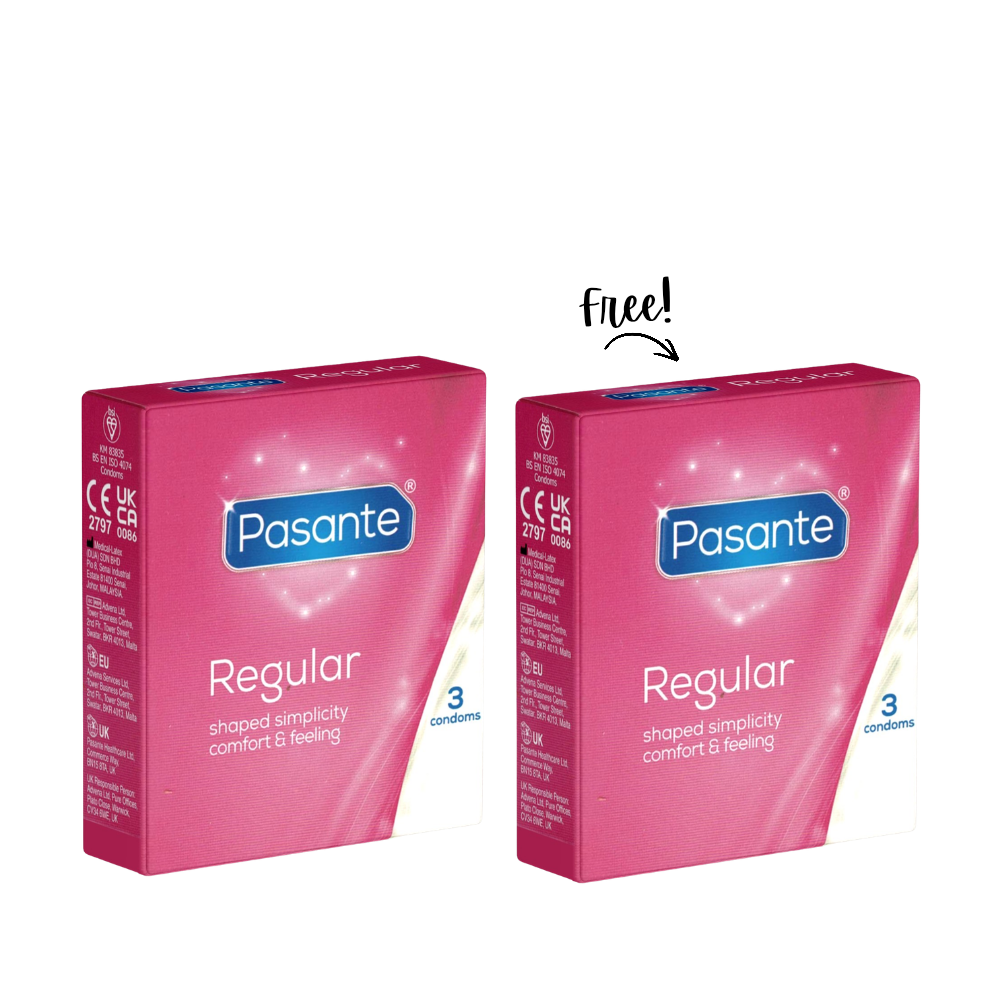 2x Pasante - Regular 3 Condoms