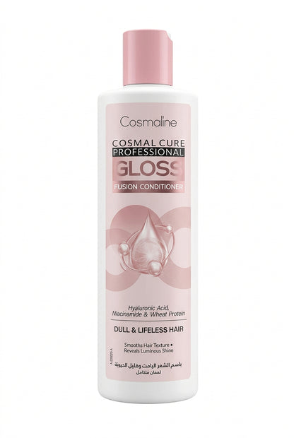 Cosmaline Cosmal Cure Professional Gloss Fusion Conditioner – 500 mL actual supplier front packaging