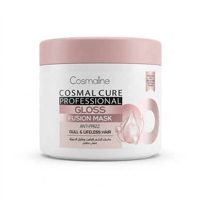 Cosmaline Cosmal Cure Professional Gloss Fusion Mask – 450 mL actual supplier front packaging