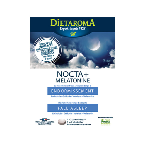 Nocta Plus Melatonin 20 Tablets