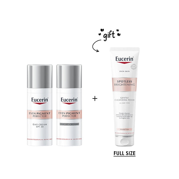 Even Pigment Perfector Day Cream SPF 30 50 ML + Even Pigment Perfector Night Cream 50 ML + Free Cleansing Gentle Foam