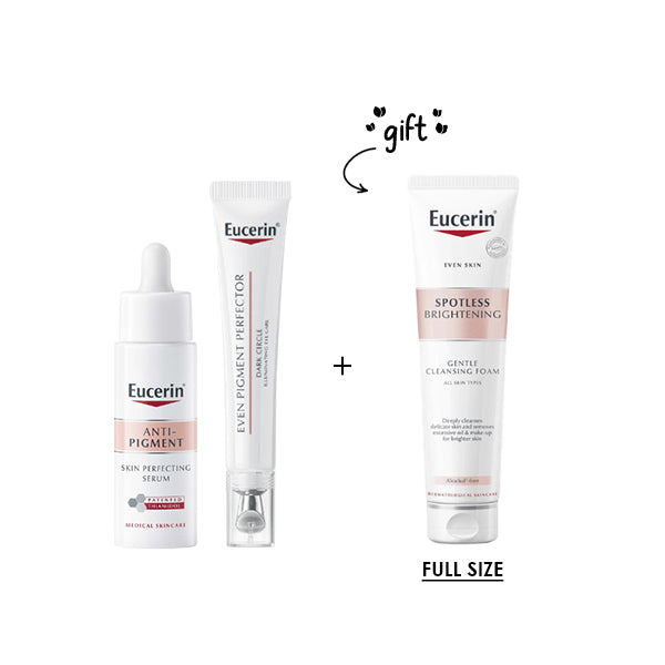 Even Pigment Perfector Skin Perfecting Serum 30 ML + Even Pigment Perfector Eye Care, 15 ML + Free Cleansing Gentle Foam