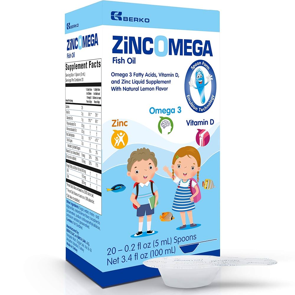 Zincomega Fish Oil 100 ML