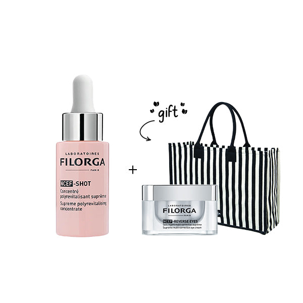 Filorga NCEF Shot + Free Full Size NCEF-Eyes + Summer Bag