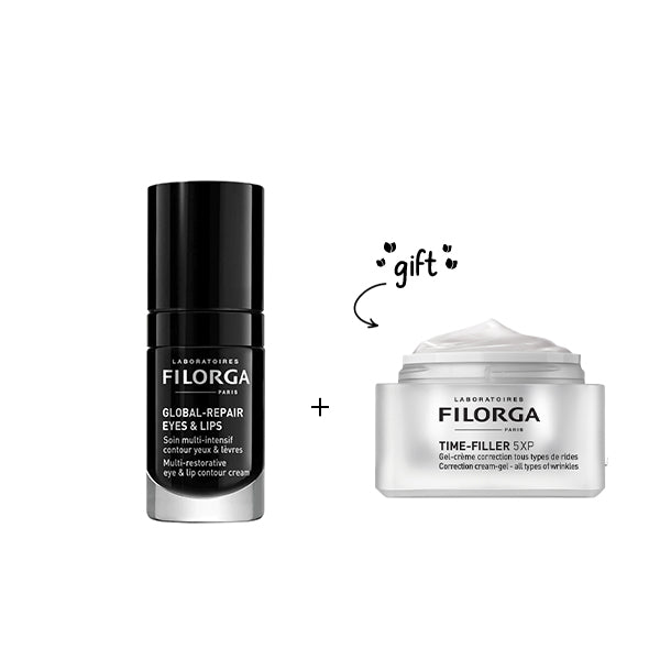 Filorga Global Repair Eyes & Lips + Free Full Size Time-Filler 5XP