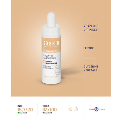 SOSKIN Firmactiv Brightness Energy Serum key actives