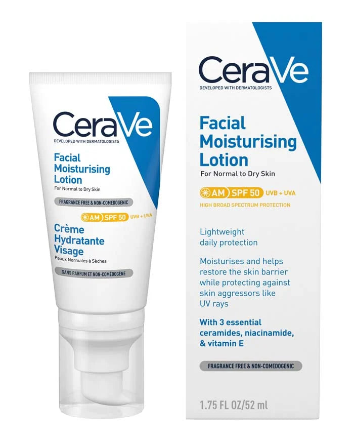 Facial Moistirising Lotion Am SPF50 52 ML