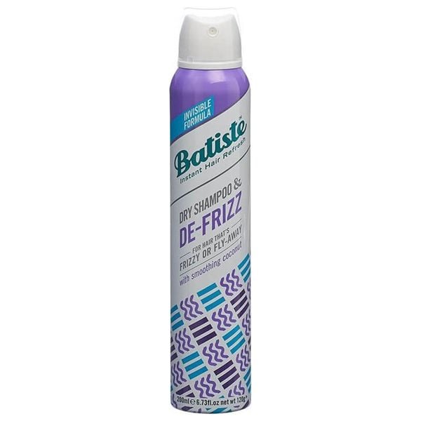 Batiste Dry Shampoo Remove Frizz 200ml – Smoothing Hair Refresh Spray
