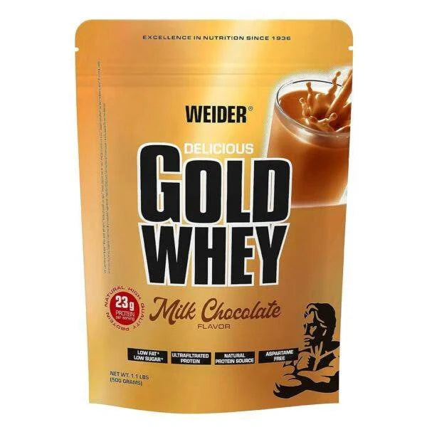 Weider Gold Whey Protein, Natural High-Quality Protein Source - 500g
