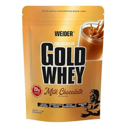 Weider Gold Whey Protein, Natural High-Quality Protein Source - 500g