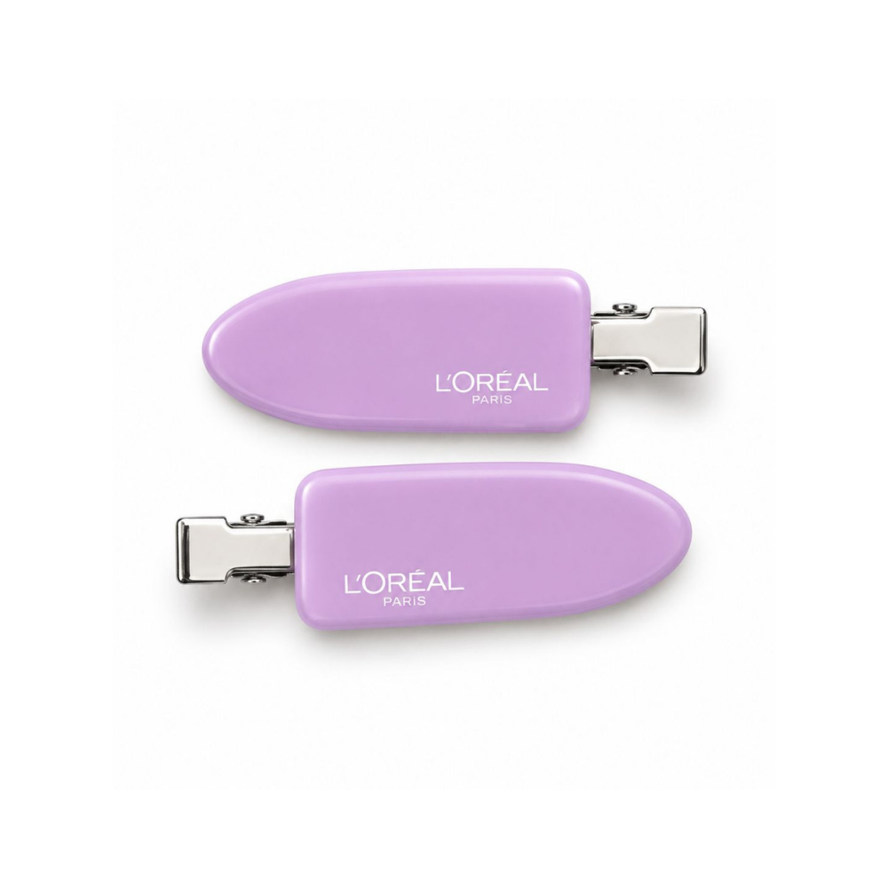 Gift - Glass Skin Purple Hair Pins